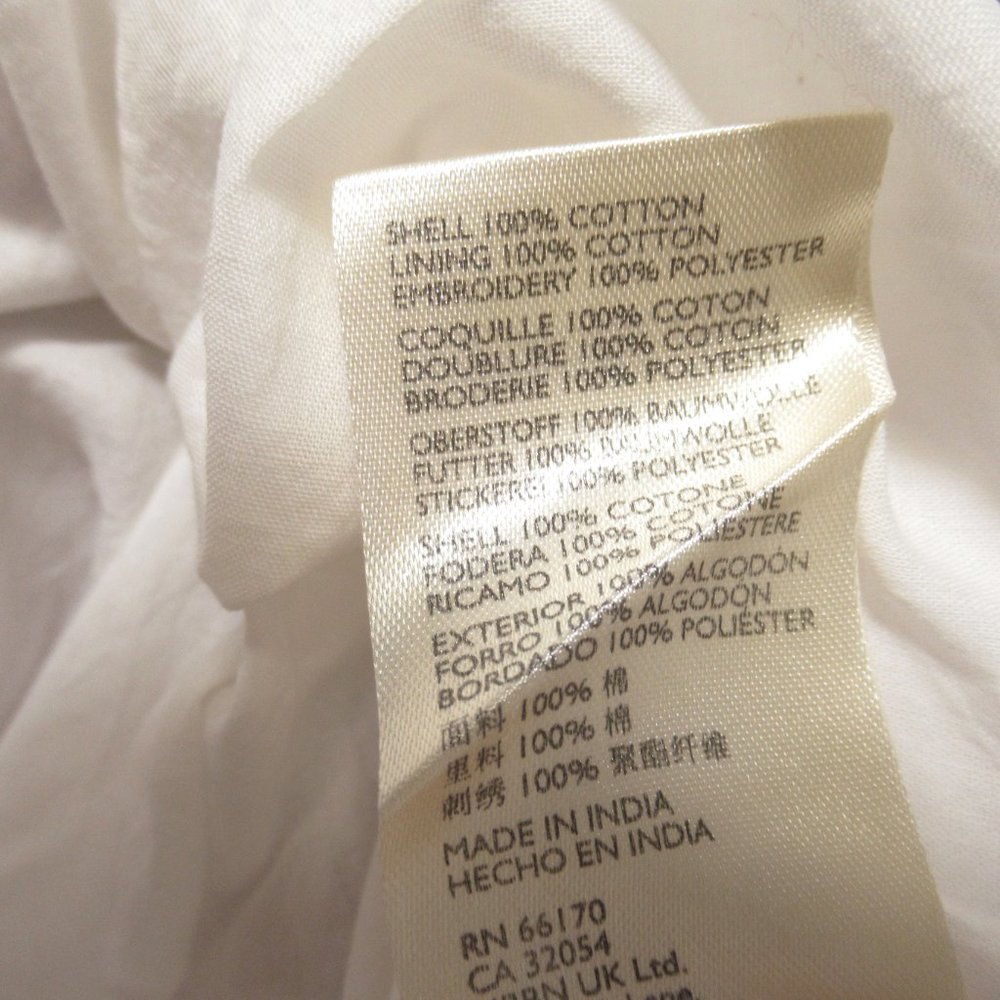 Anthropologie Dolly Embroidered Mini Dress - White - Small - Picture 10 of 12
